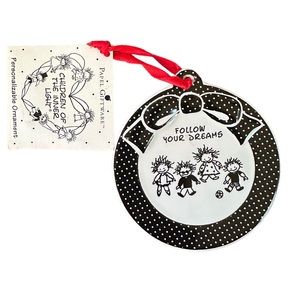CHILDREN OF THE INNER LIGHT “FOLLOW YOUR DREAMS” Christmas Ornament